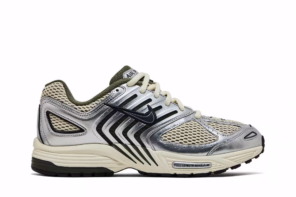 Nike Air Pegasus 2K5 Light Khaki Metallic Silver, view 2