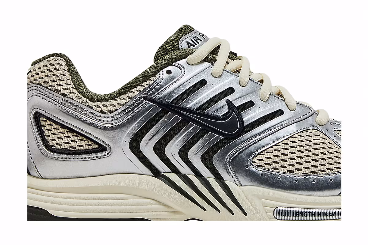 Nike Air Pegasus 2K5 Light Khaki Metallic Silver, view 3