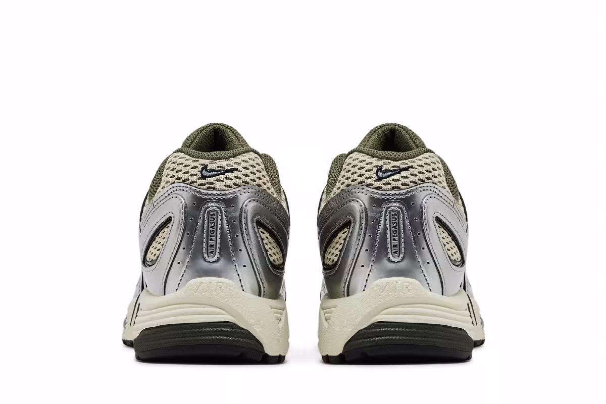 Nike Air Pegasus 2K5 Light Khaki Metallic Silver, view 7