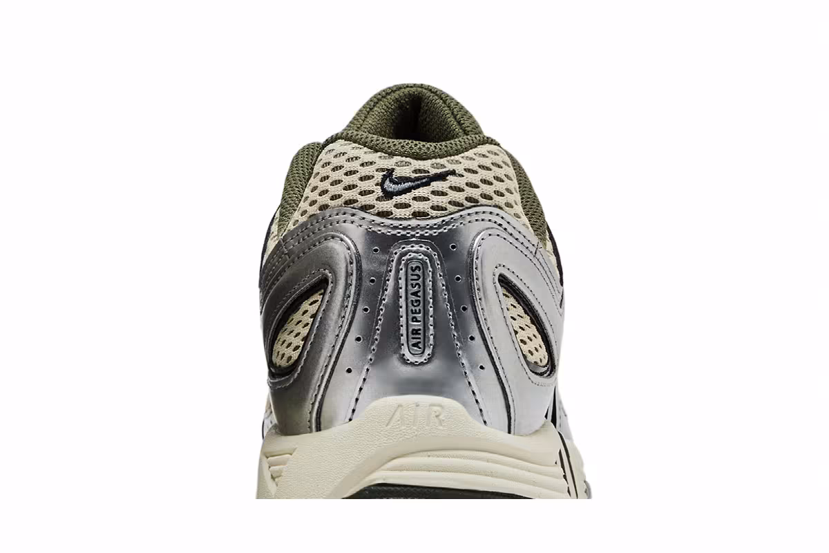 Nike Air Pegasus 2K5 Light Khaki Metallic Silver, view 8