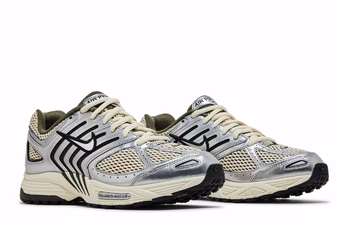 Nike Air Pegasus 2K5 Light Khaki Metallic Silver, view 9