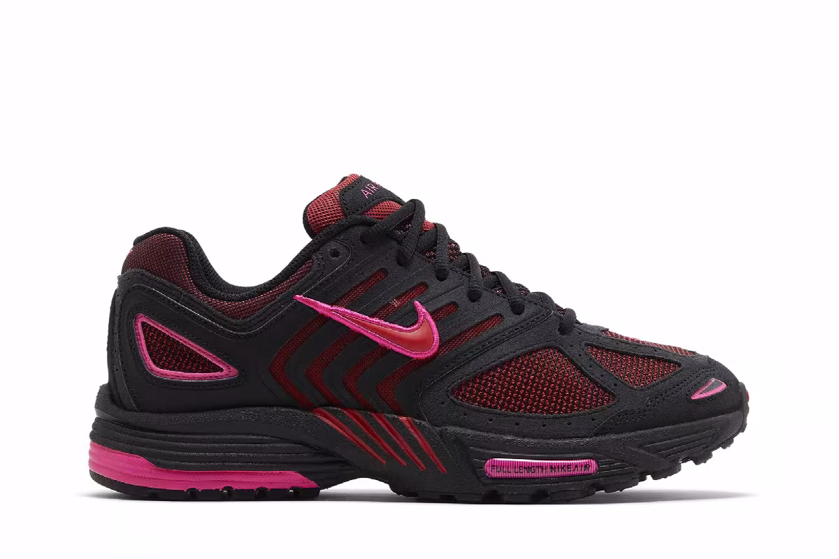 Nike Air Pegasus 2K5 Black Fire Red, view 2