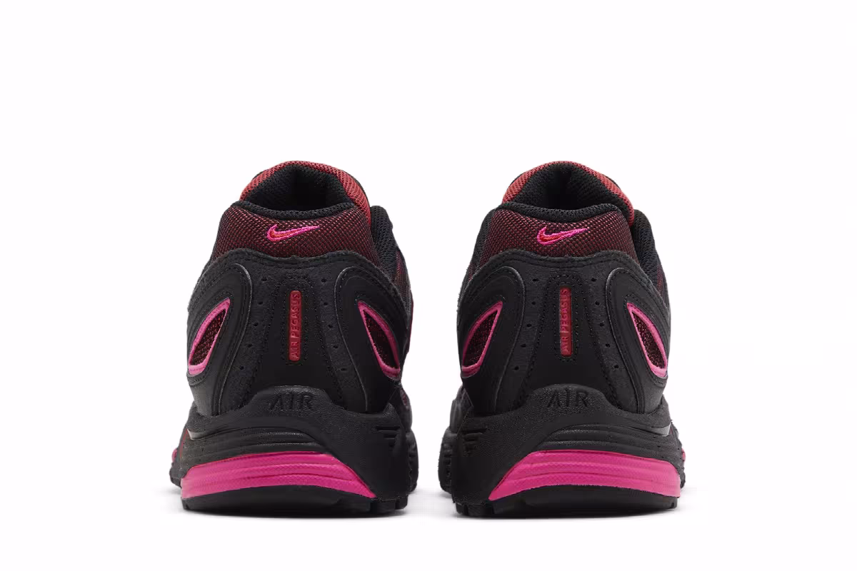 Nike Air Pegasus 2K5 Black Fire Red, view 7