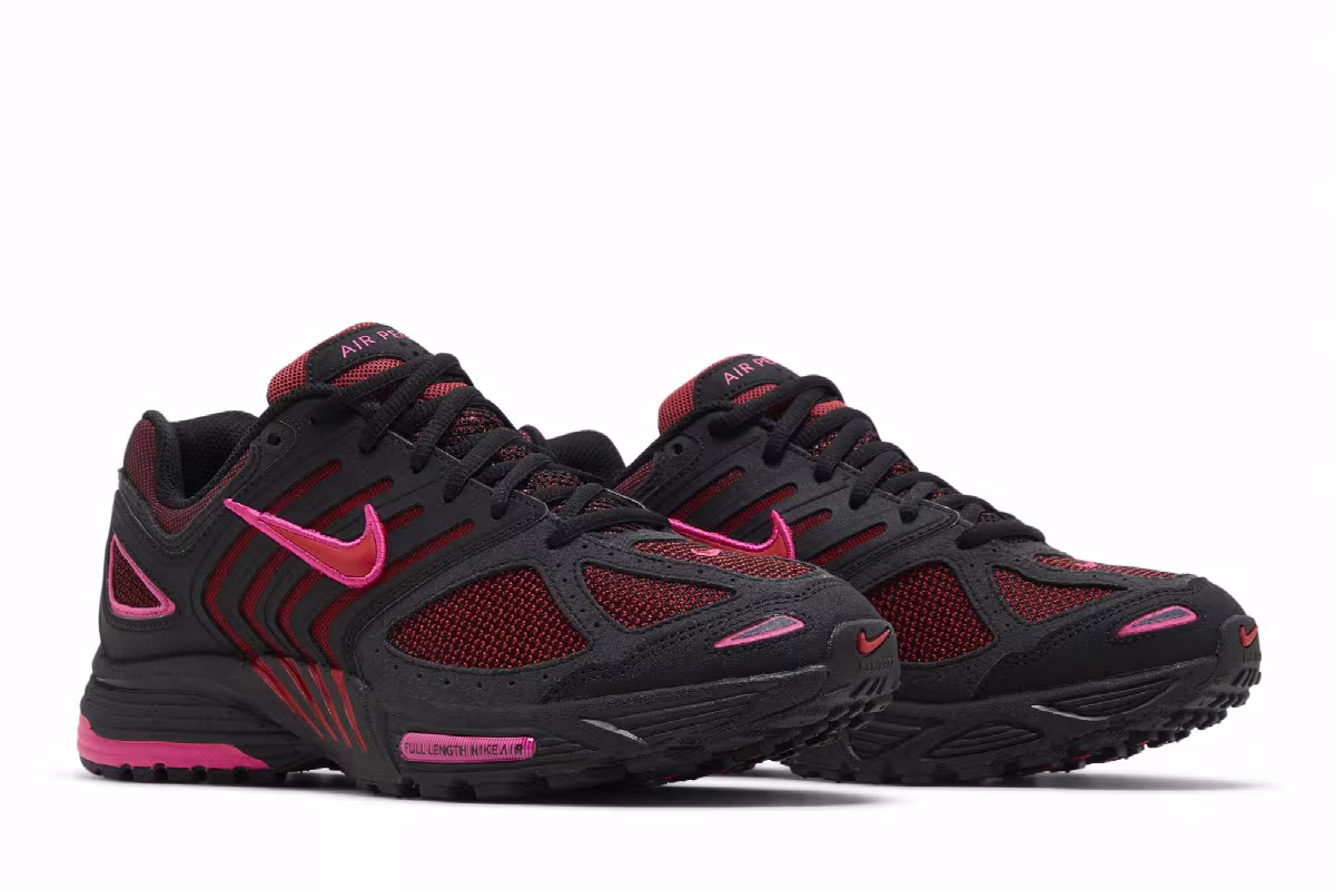 Nike Air Pegasus 2K5 Black Fire Red, view 9
