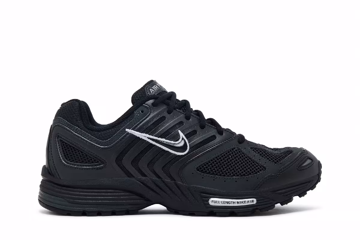 Nike Air Pegasus 2K5 Black Metallic Silver, view 2