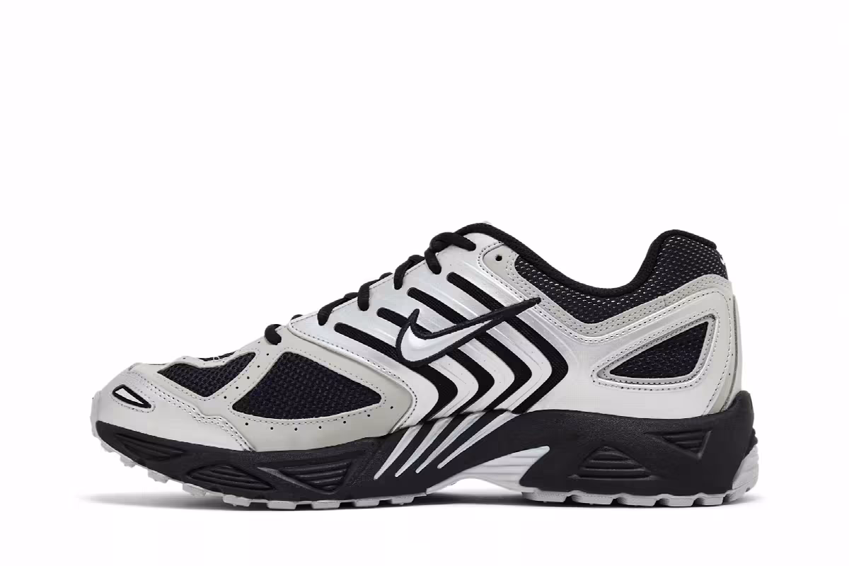 Nike Air Pegasus 2K5 Metallic Silver Black, view 4