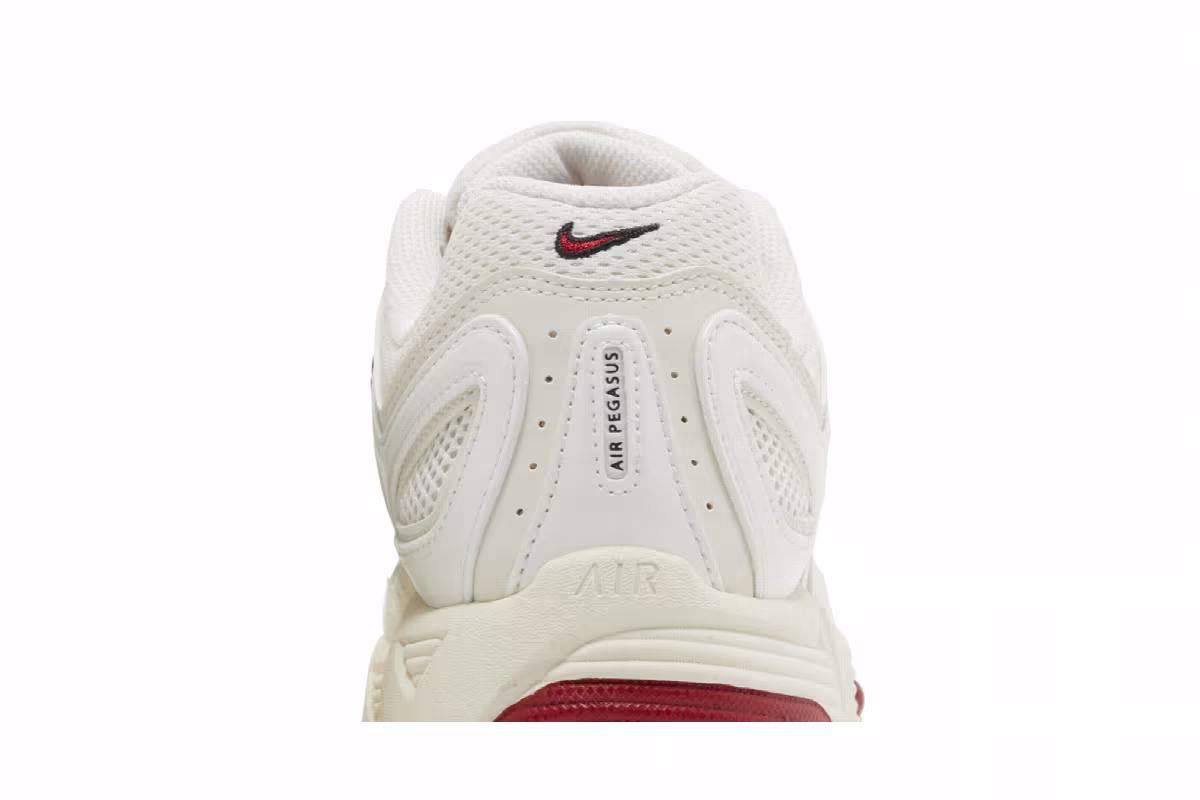 Nike Women's Air Pegasus 2K5 White Gym Red, view 8