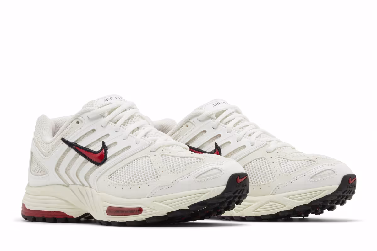 Nike Women's Air Pegasus 2K5 White Gym Red, view 9
