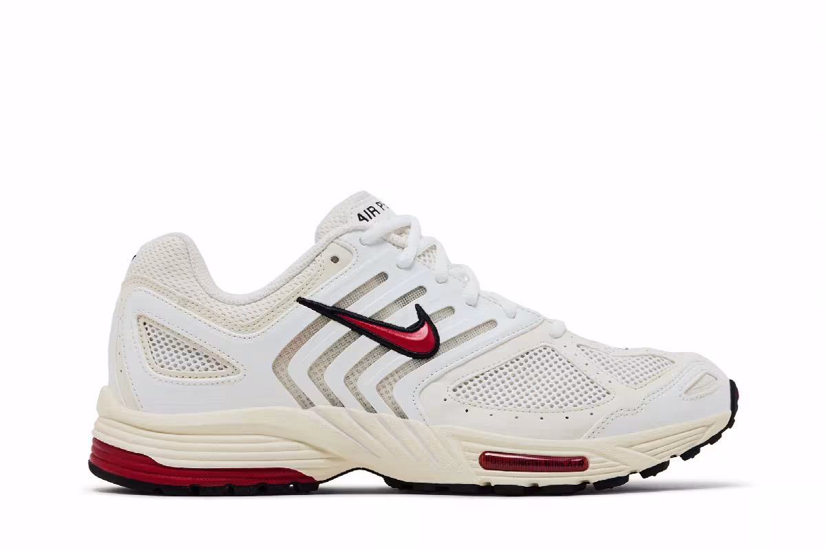 Nike Women's Air Pegasus 2K5 White Phantom Gym Red, view 2