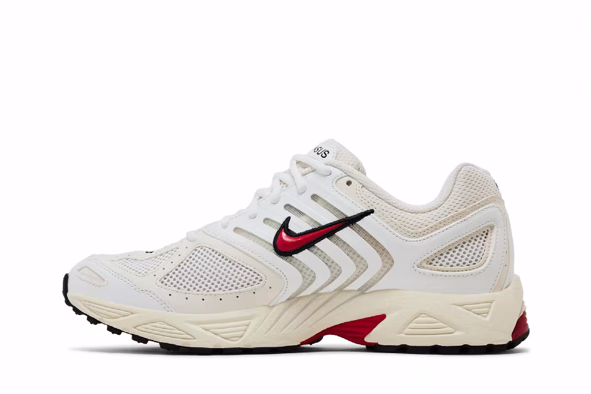 Nike Women's Air Pegasus 2K5 White Phantom Gym Red, view 4