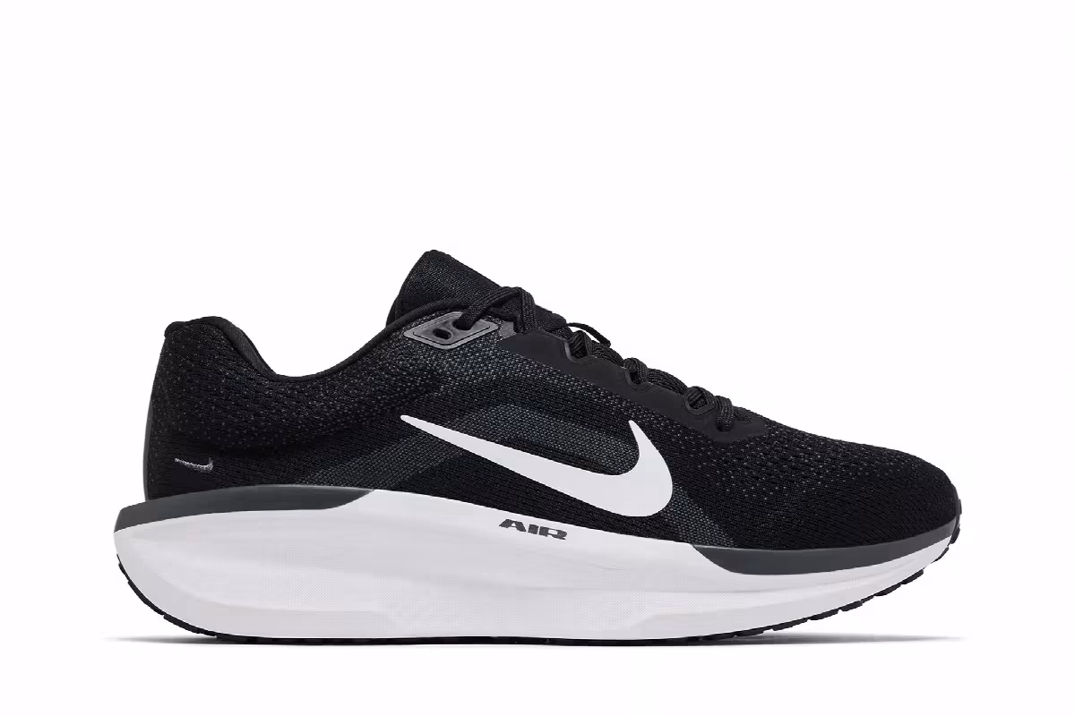 Nike Air Winflo 11 Black White, view 2