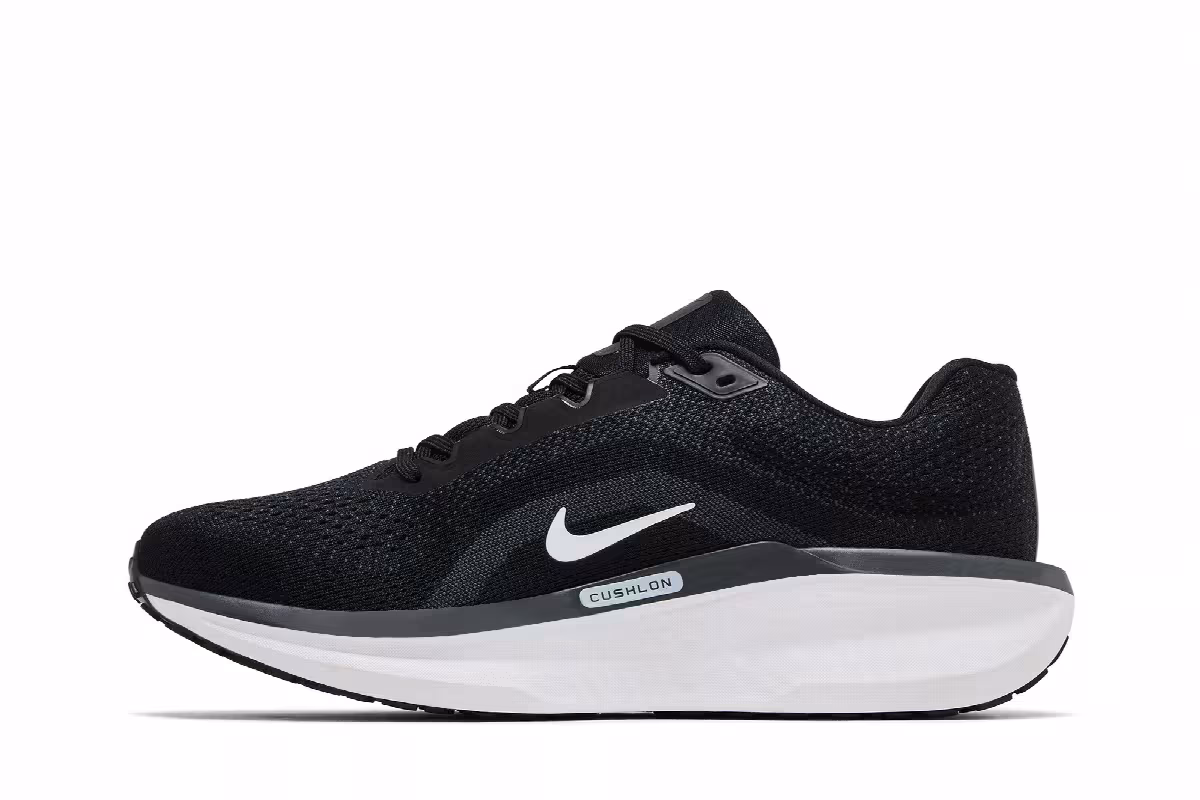 Nike Air Winflo 11 Black White, view 4