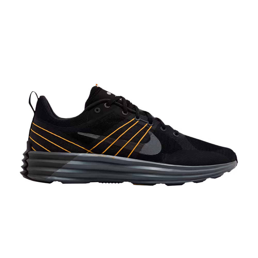 Nike Lunar Roam Black Grey Laser Orange