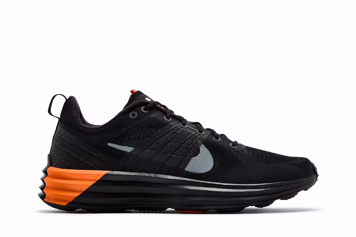 Nike Lunar Roam Black Safety Orange, view 2