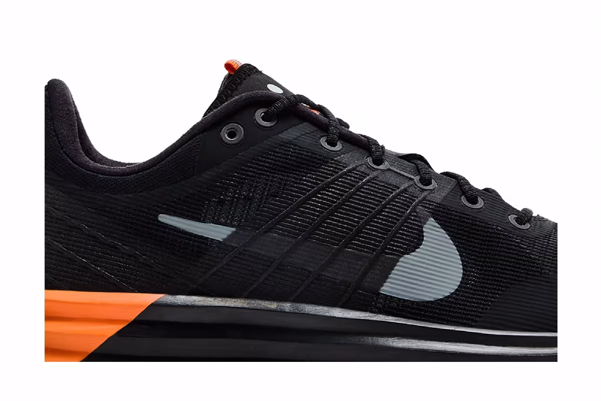Nike Lunar Roam Black Safety Orange, view 3
