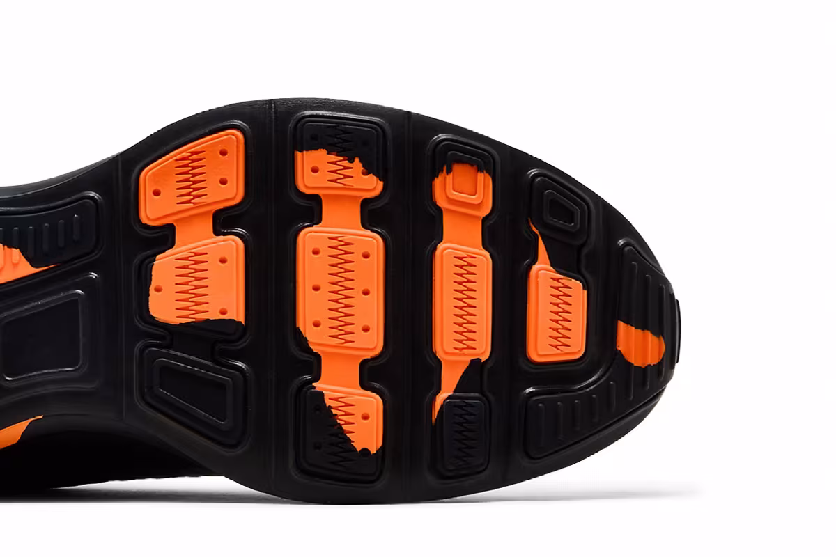 Nike Lunar Roam Black Safety Orange, view 6