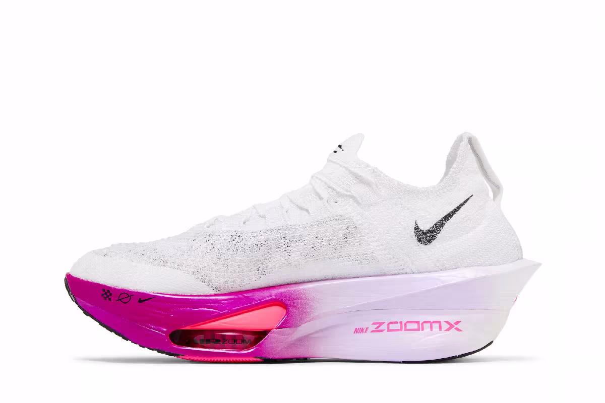 Nike Air Zoom Alphafly NEXT% 3 White Vivid Grape, view 4