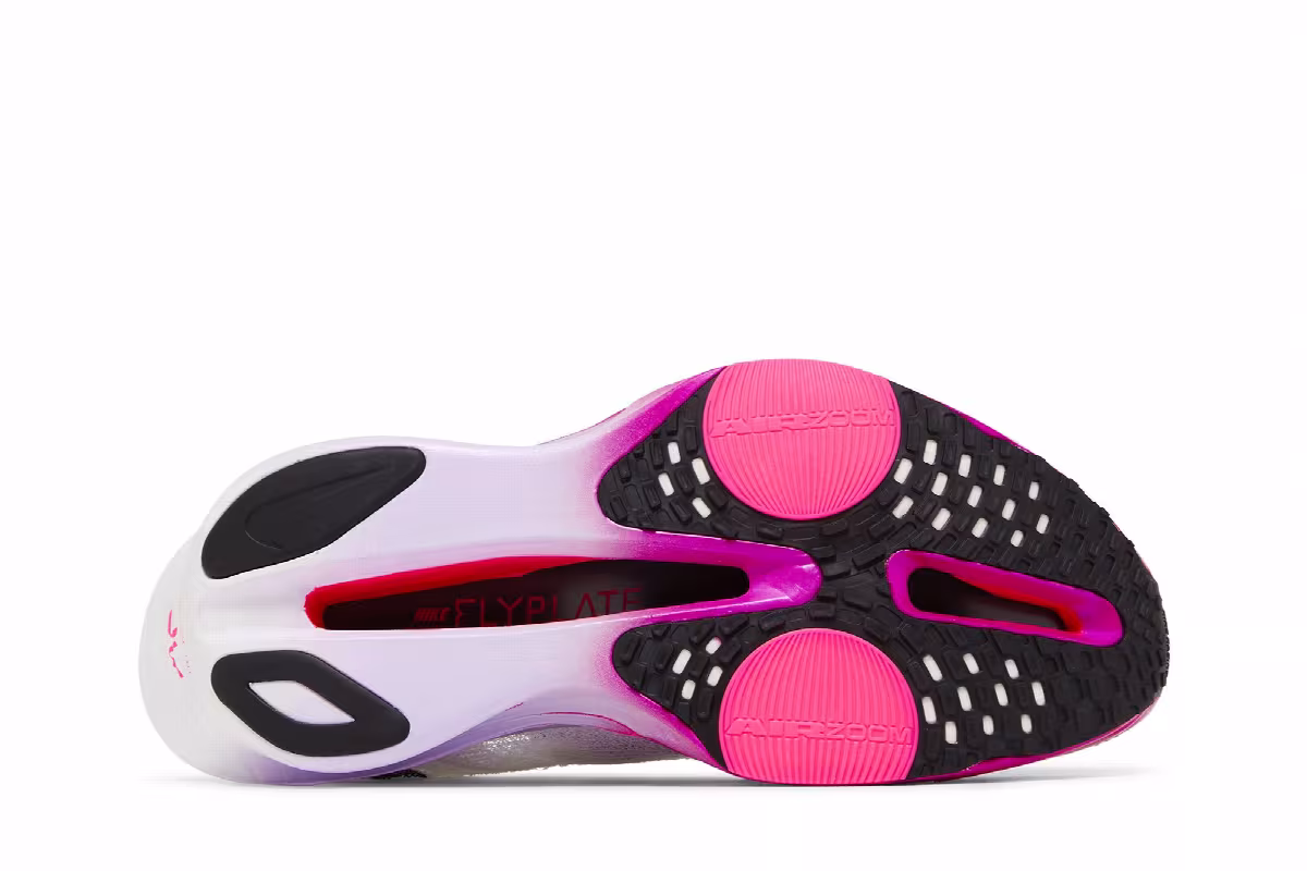 Nike Air Zoom Alphafly NEXT% 3 White Vivid Grape, view 5