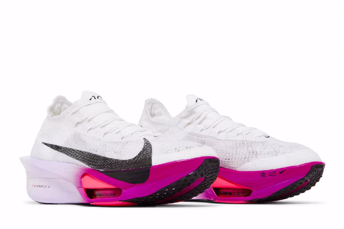 Nike Air Zoom Alphafly NEXT% 3 White Vivid Grape, view 9
