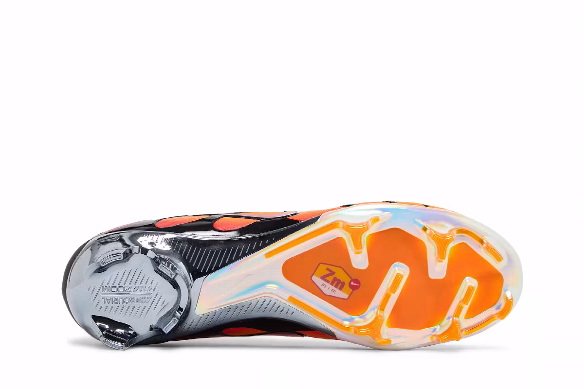 Nike Zoom Mercurial Vapor 15 Elite FG Air Max Plus Sunset, view 5