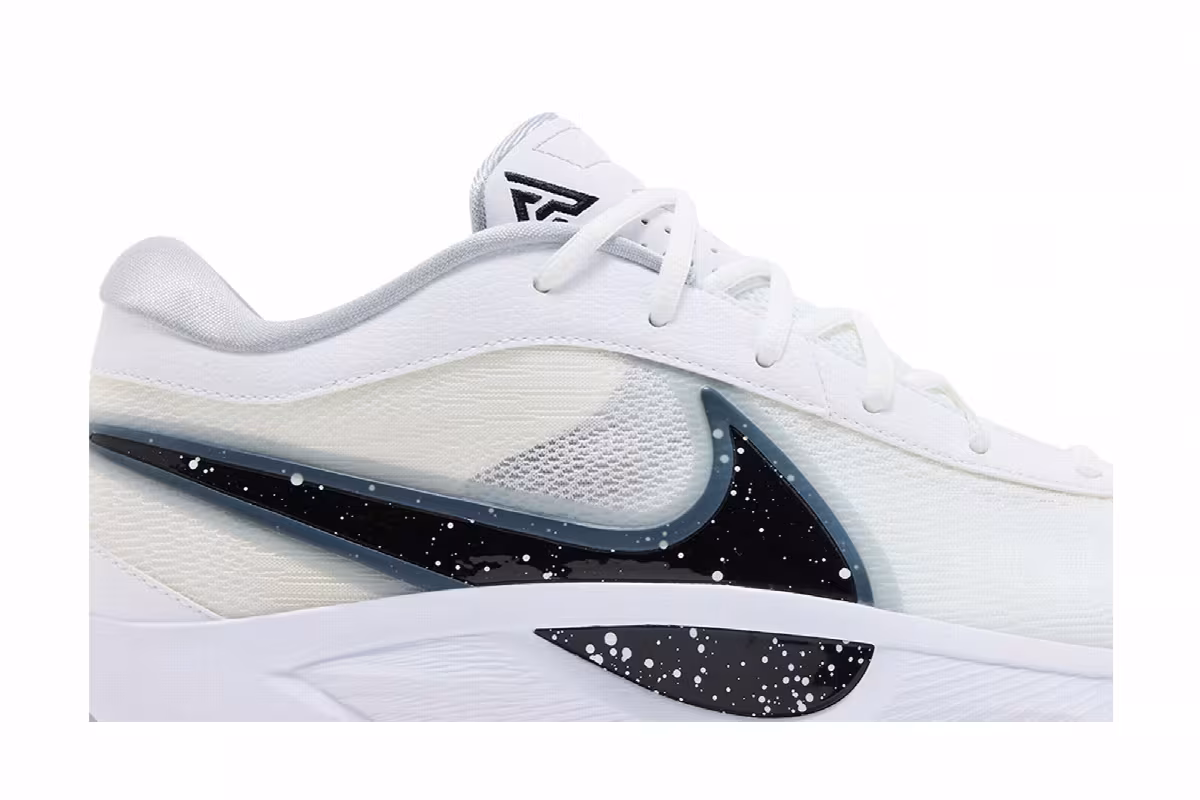 Nike Giannis Freak 6 EP White Black, view 3