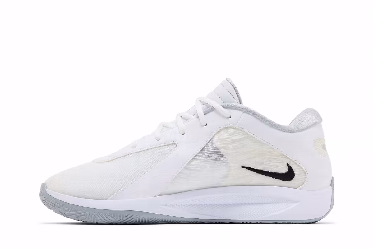 Nike Giannis Freak 6 EP White Black, view 4