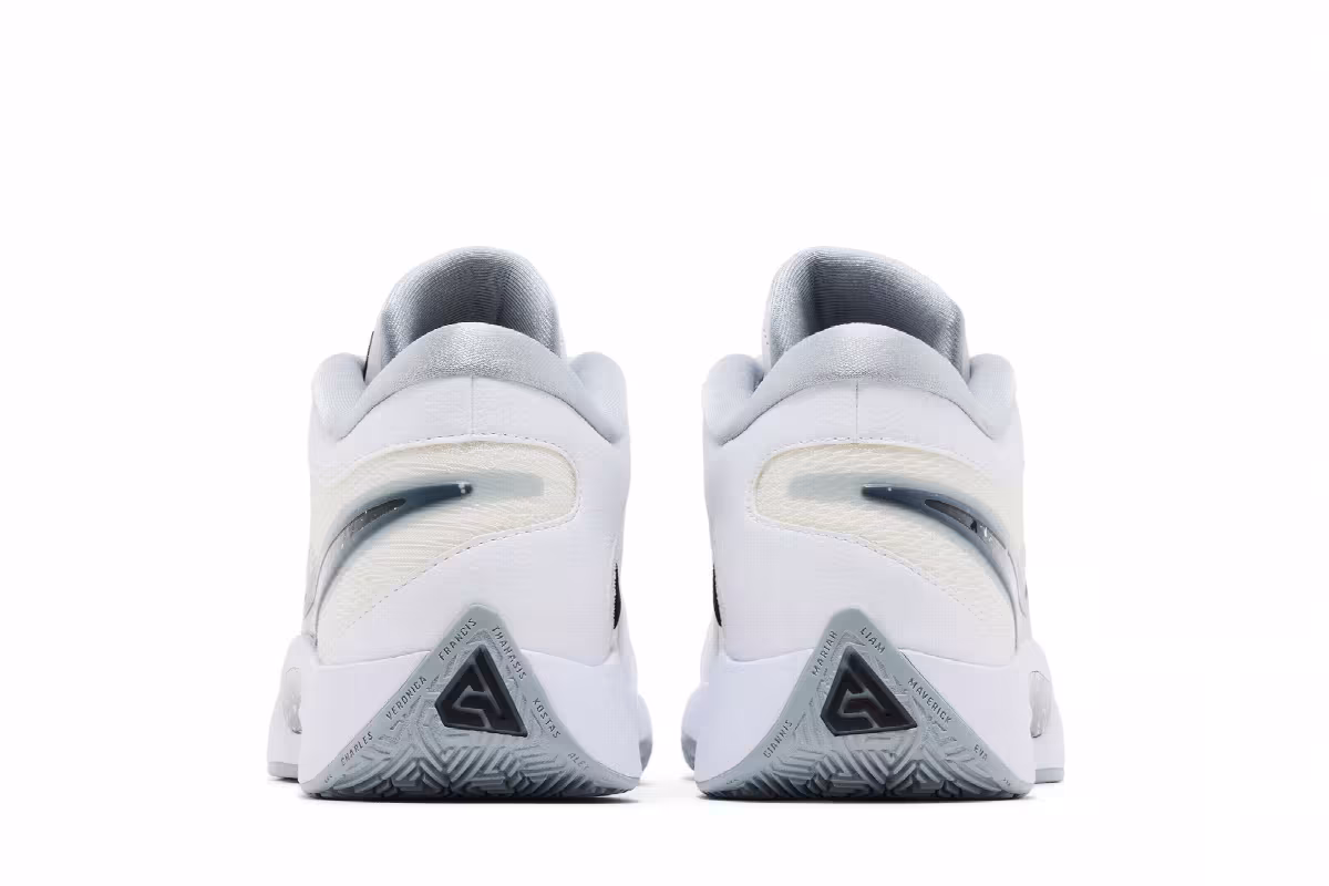 Nike Giannis Freak 6 EP White Black, view 7