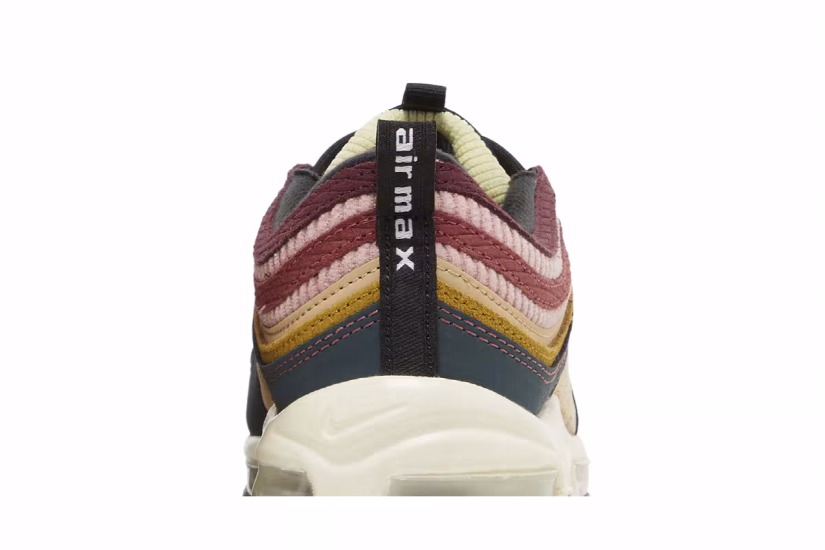 Nike Women's Air Max 97 Multi-Color Corduroy, view 8