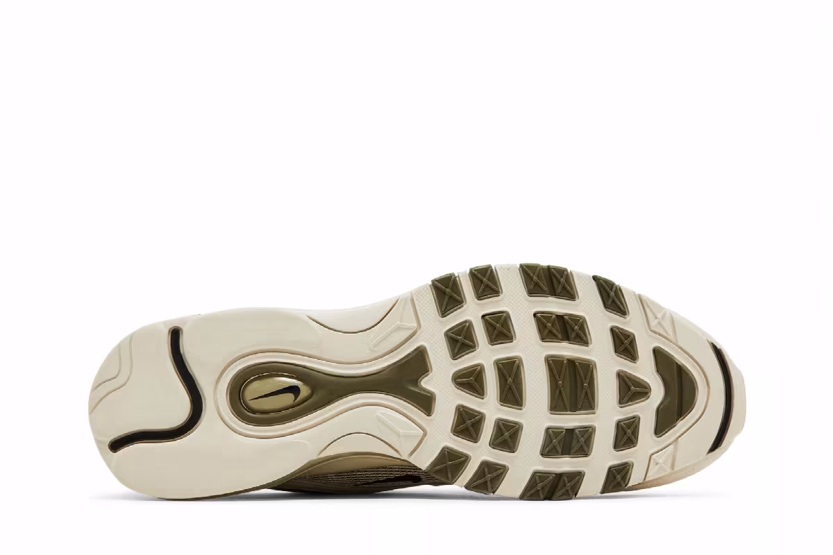 Nike Air Max 97 SE Light Bone Medium Olive, view 5
