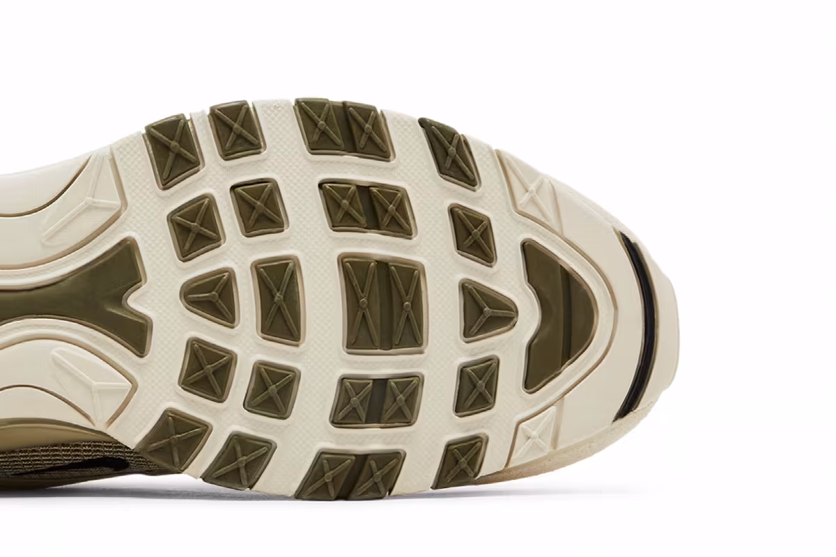 Nike Air Max 97 SE Light Bone Medium Olive, view 6