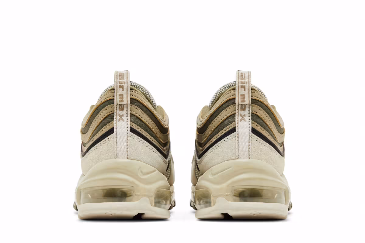 Nike Air Max 97 SE Light Bone Medium Olive, view 7