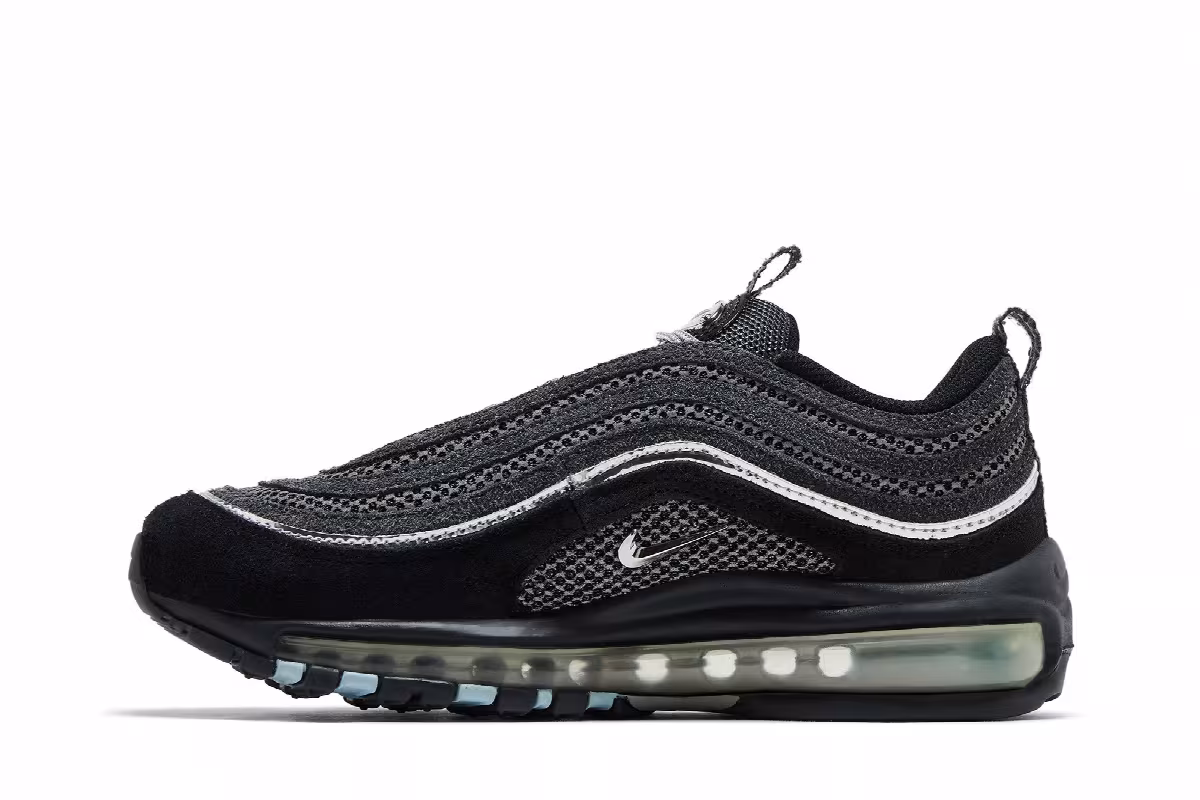 Nike Women's Air Max 97 Black Chrome, view 4