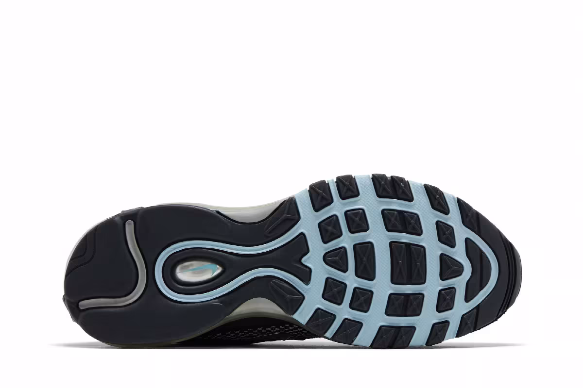 Nike Women's Air Max 97 Black Chrome, view 5