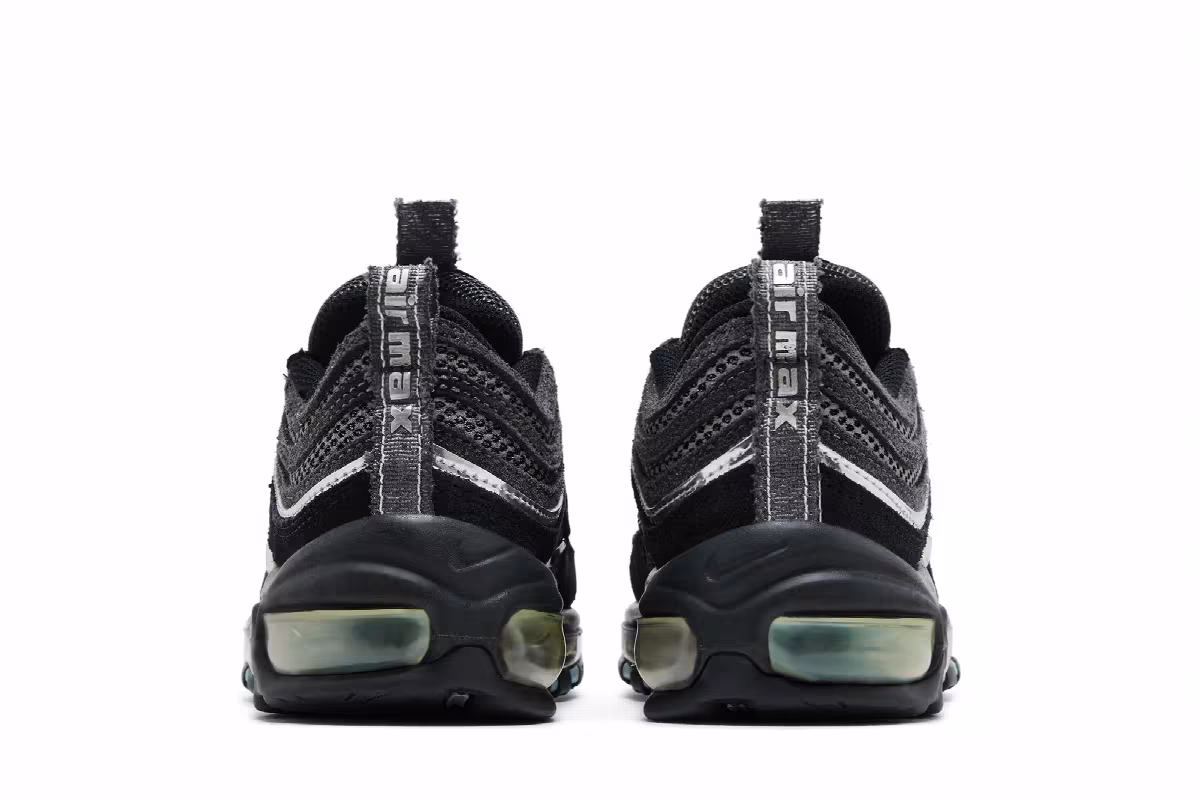Nike Women's Air Max 97 Black Chrome, view 7