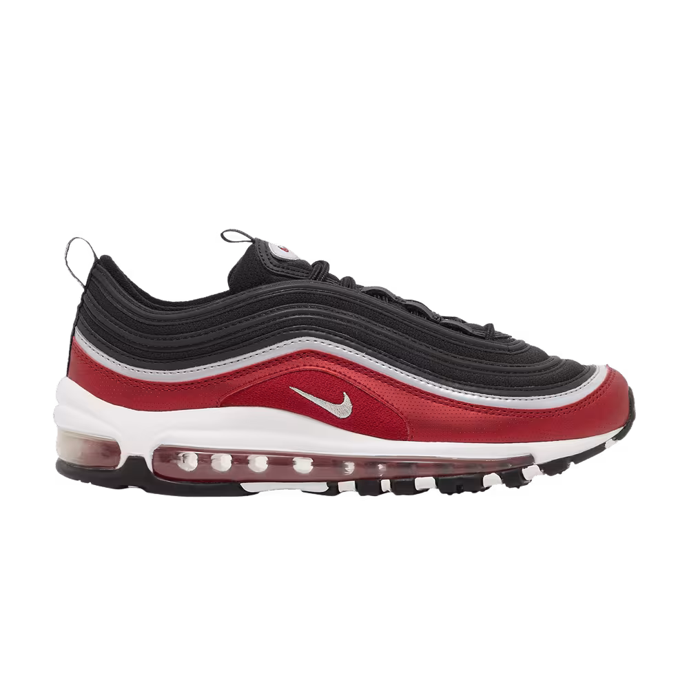 Nike Air Max 97 SE GS Black Varsity Red