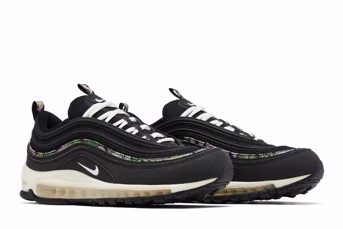 Nike Women's Air Max 97 Next Nature Floral Tapestry, view 9