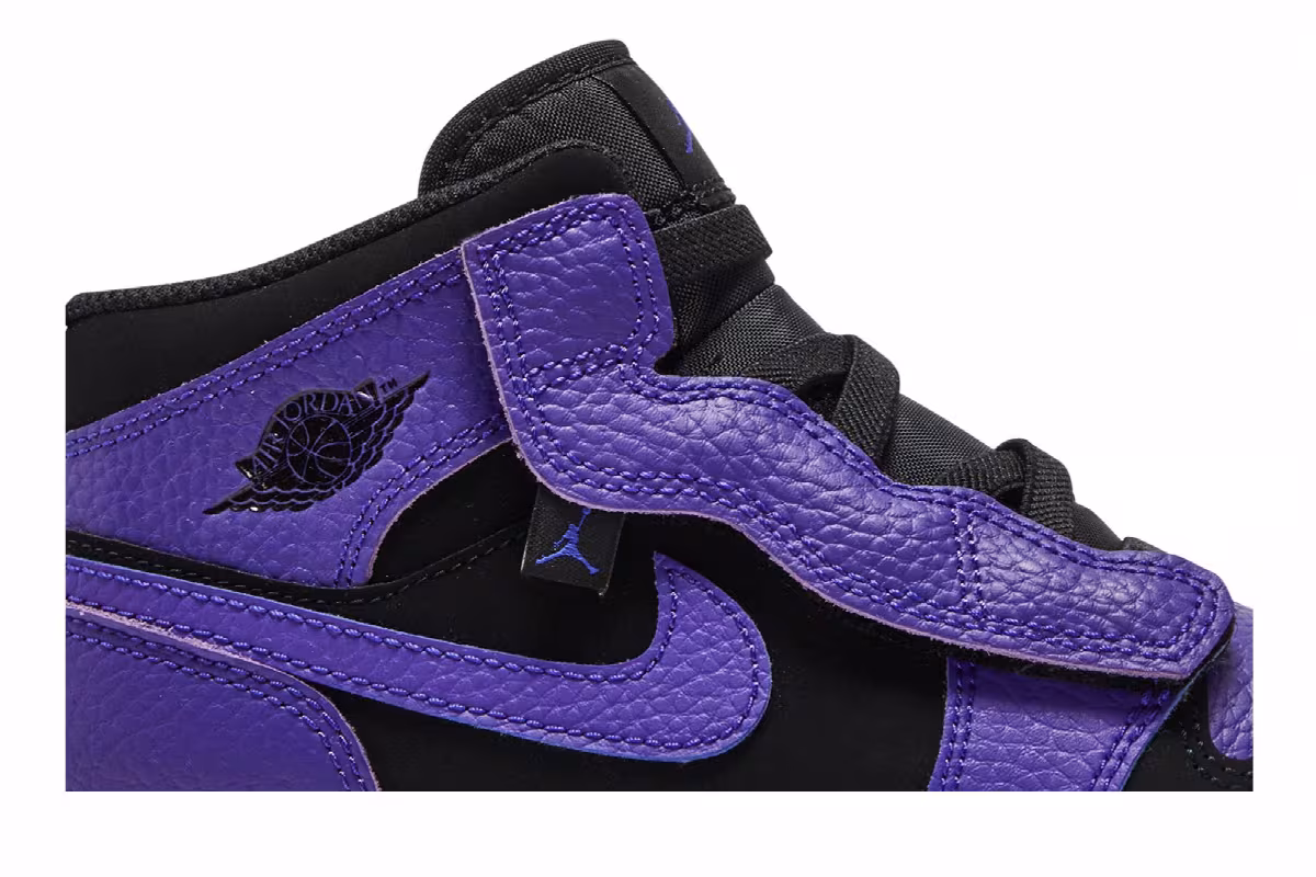Air Jordan 1 Mid ALT PS Black Concord, view 3
