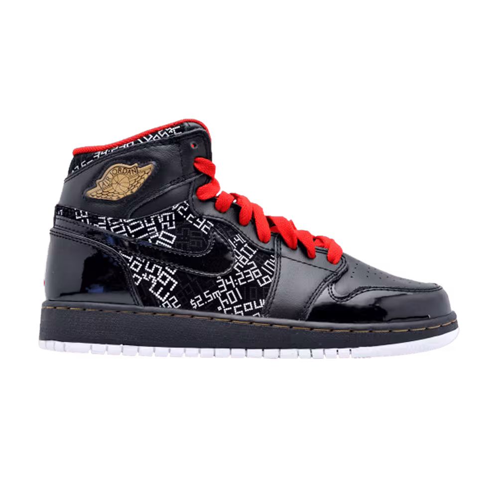 Air Jordan 1 High GS Red Gold