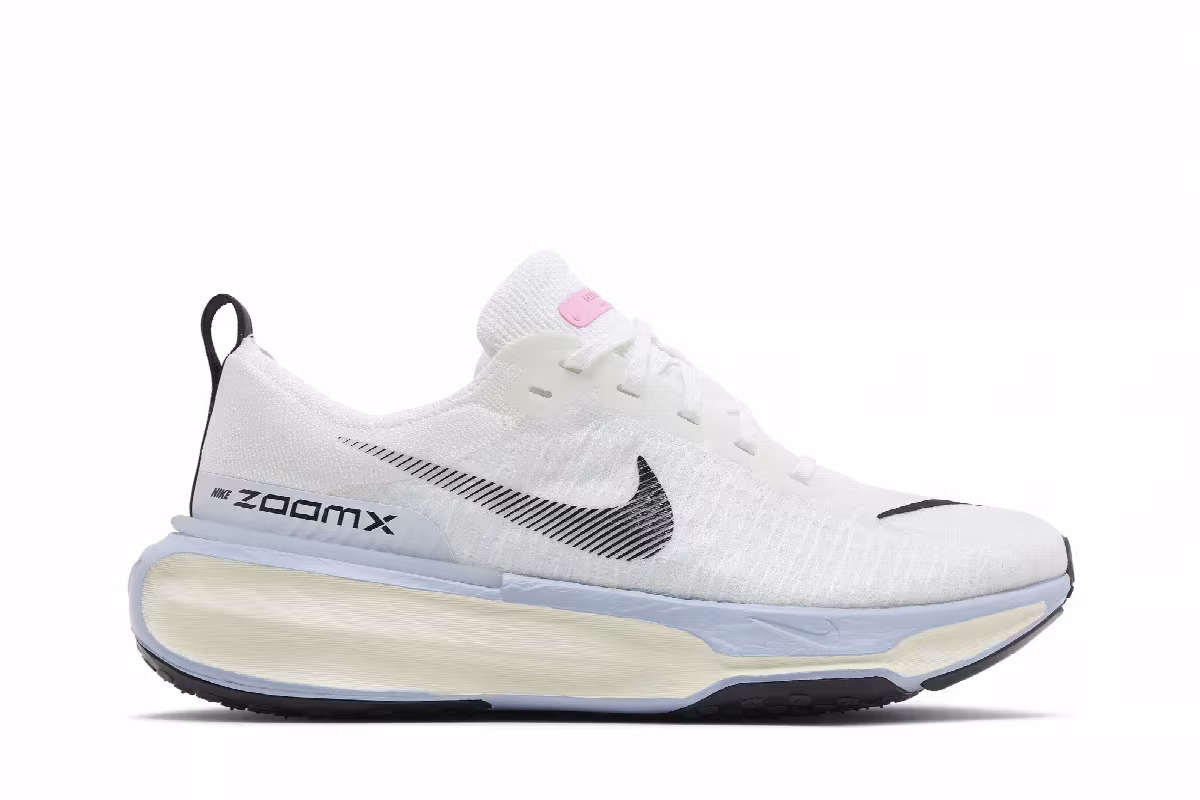 Nike Men's ZoomX Invincible Run Flyknit 3 White Cobalt Bliss, view 2
