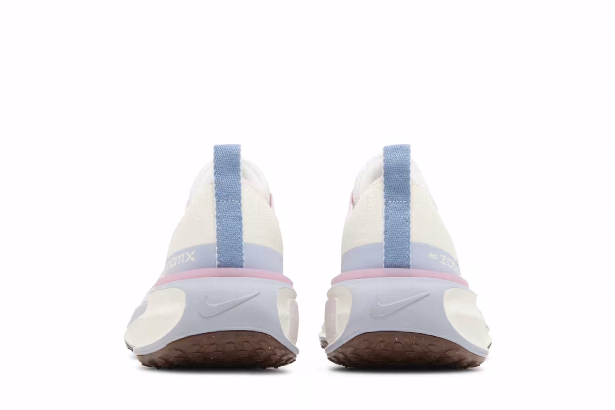 Nike Women's ZoomX Invincible 3 Blue Whisper Soft Pink, view 7