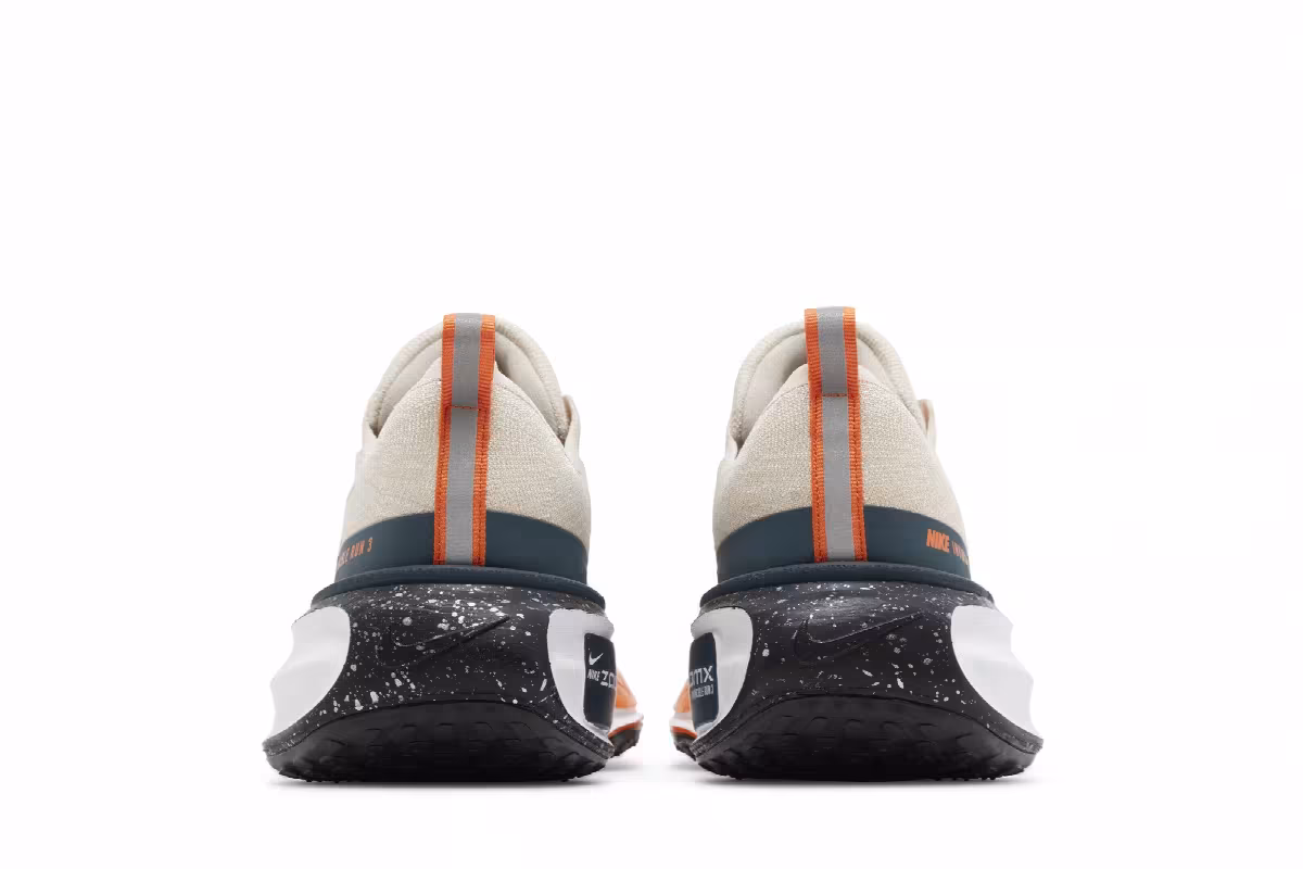Nike ZoomX Invincible Run Flyknit 3 Oatmeal Safety Orange, view 7