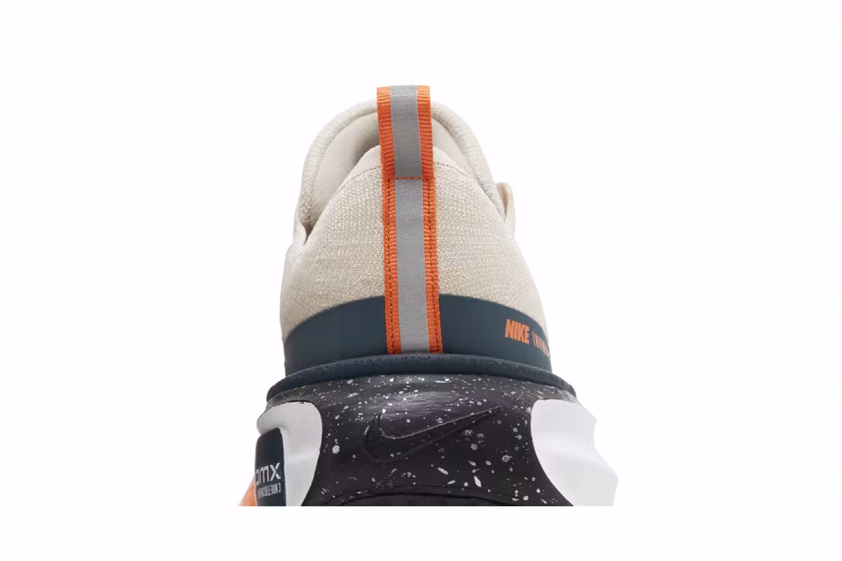 Nike ZoomX Invincible Run Flyknit 3 Oatmeal Safety Orange, view 8