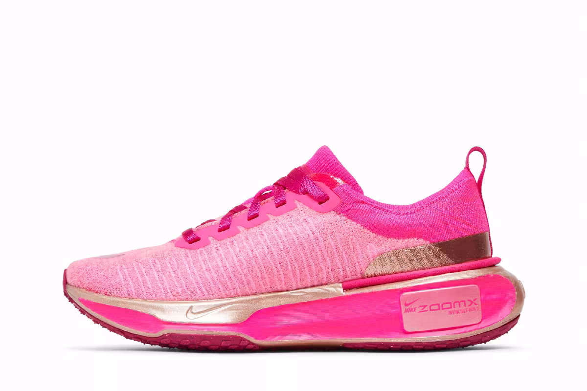 Nike Women's ZoomX Invincible 3 Fierce Pink, view 4