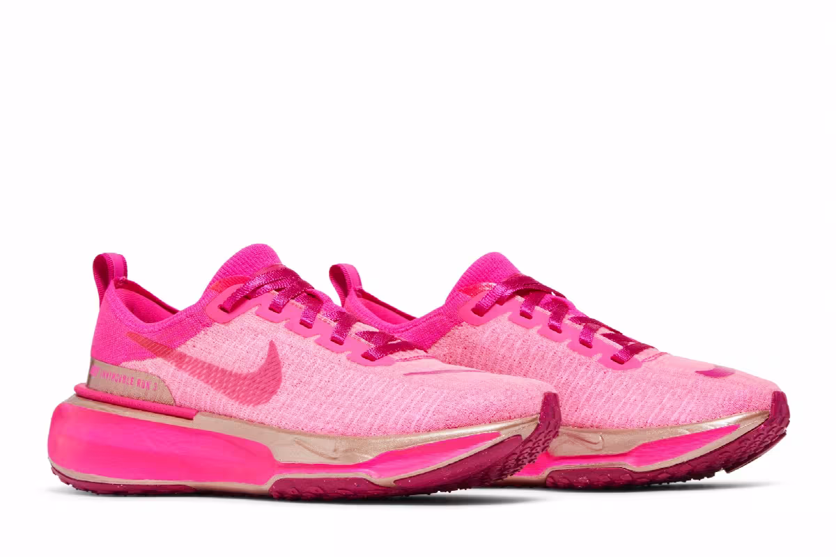 Nike Women's ZoomX Invincible 3 Fierce Pink, view 9