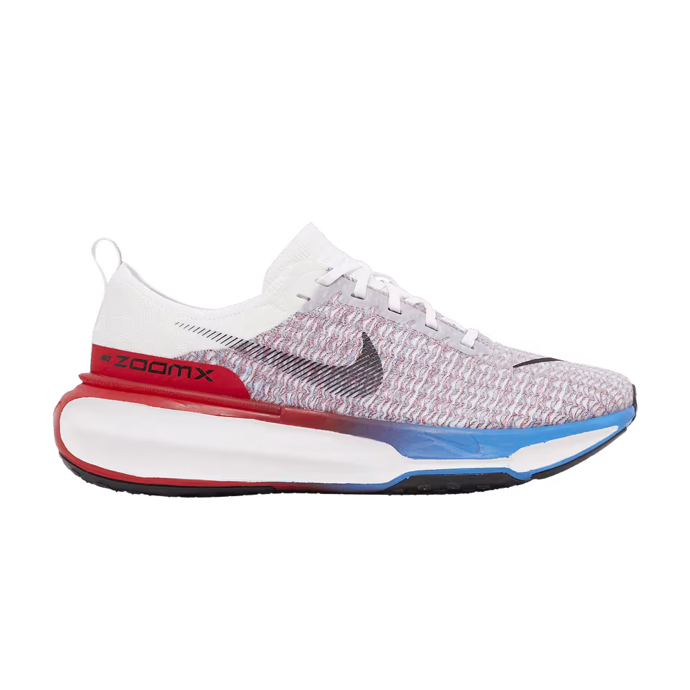 Nike ZoomX Invincible 3 White Photo Blue Red