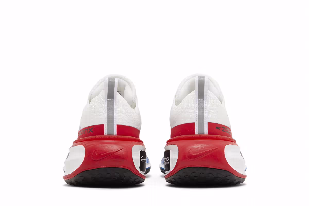 Nike ZoomX Invincible 3 White Photo Blue Red, view 7