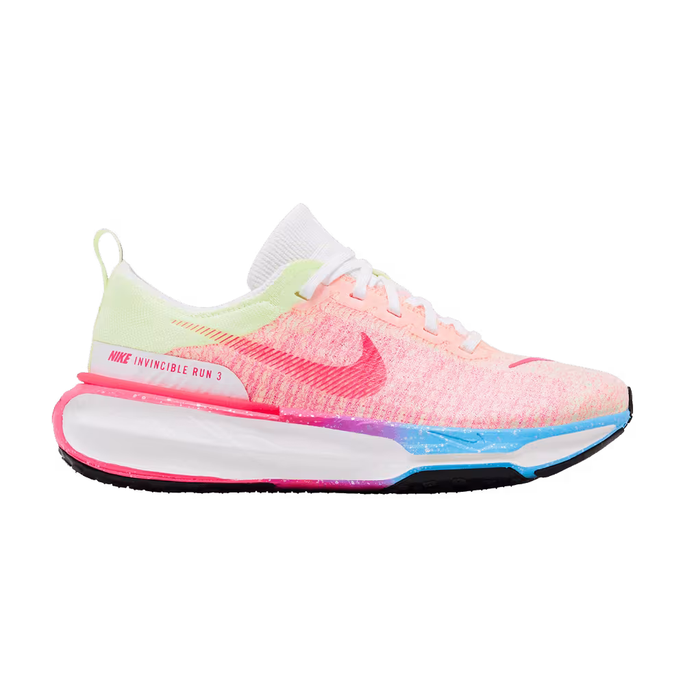 Nike Women's ZoomX Invincible 3 Barely Volt Hyper Pink