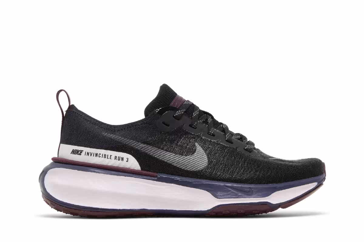 Nike Women's ZoomX Invincible 3 Black Iron Grey, view 2