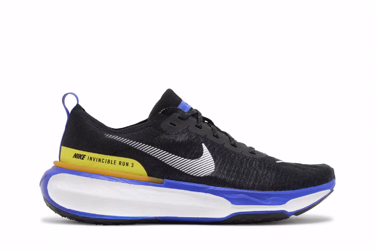 Nike ZoomX Invincible Run Flyknit 3 Black Racer Blue, view 2