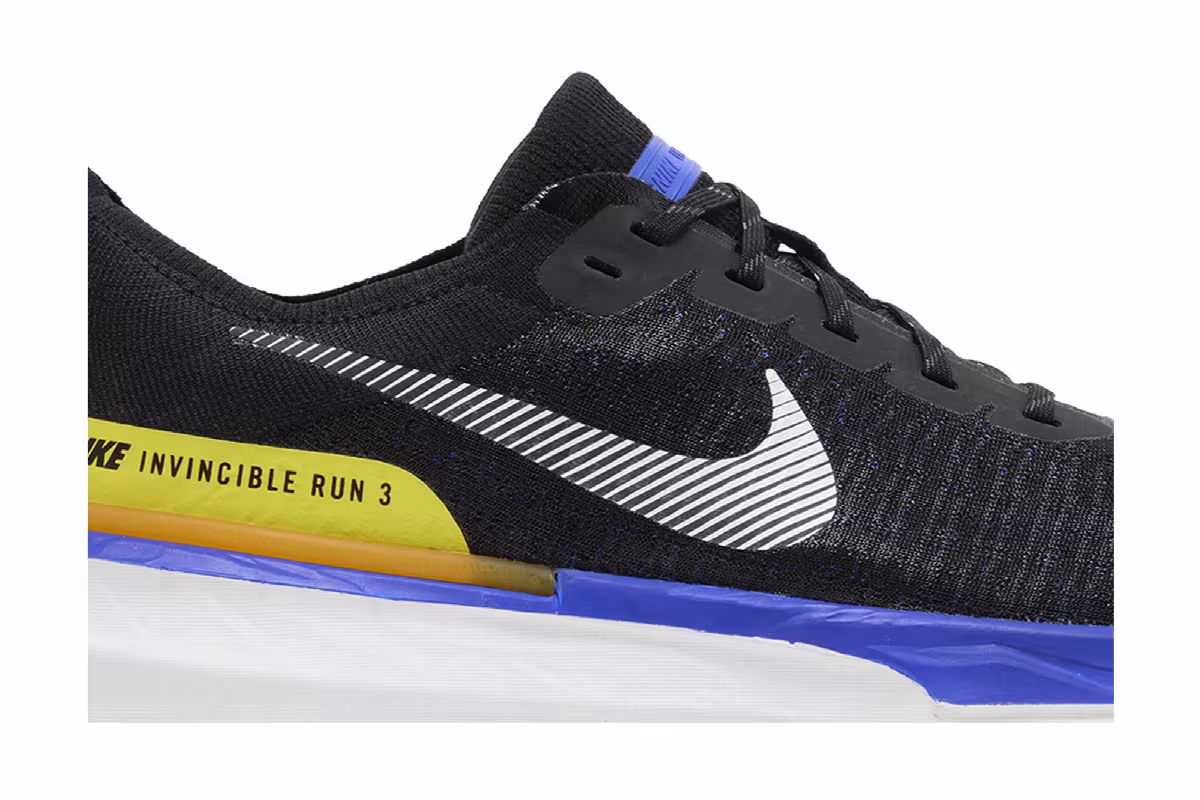 Nike ZoomX Invincible Run Flyknit 3 Black Racer Blue, view 3